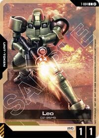 Leo (T-004) Token (WCS 26-27 Participation Pack Vol.2) - Gundam Promotional Cards - Gundam Card Game card
