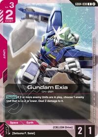 Gundam Exia (GD04-038) (Event Pack 02) - Gundam Promotional Cards - Gundam Card Game card