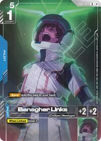 Banagher Links (Newtype Challenge 2026 Mission 4) - Gundam Promotional Cards - Gundam Card Game card