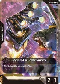 Wire-Guided Arm (T-022) Token (Right Hand) (World Championship Regionals 26-27 Season 2) - Gundam Promotional Cards - Gundam Card Game card
