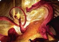 Gleaming Splendor Art Card - Art Series: The Hobbit - Magic: The Gathering card