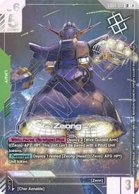 Zeong (World Championship Regionals 26-27 Season 2) (Champion) - Gundam Promotional Cards - Gundam Card Game card