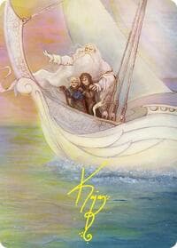 Dawn of a New Age Art Card (Gold-Stamped Signature) - Art Series: The Hobbit - Magic: The Gathering card