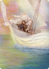 Dawn of a New Age Art Card - Art Series: The Hobbit - Magic: The Gathering card