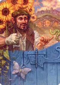 The Gaffer Art Card - Art Series: The Hobbit - Magic: The Gathering card