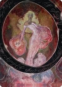 Galadriel's Dismissal Art Card - Art Series: The Hobbit - Magic: The Gathering card