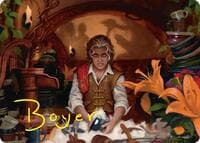Confusticate and Bebother Art Card (Gold-Stamped Signature) - Art Series: The Hobbit - Magic: The Gathering card