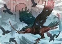 Ravenhill Flock Art Card - Art Series: The Hobbit - Magic: The Gathering card