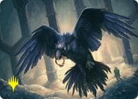 Most Decrepit Old Bird Art Card (Gold-Stamped) - Art Series: The Hobbit - Magic: The Gathering card