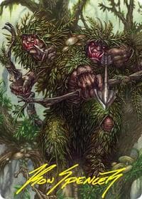 Orcish Bowmasters Art Card (Gold-Stamped Signature) - Art Series: The Hobbit - Magic: The Gathering card