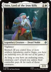 Dain, Lord of the Iron Hills - The Hobbit - Magic: The Gathering card