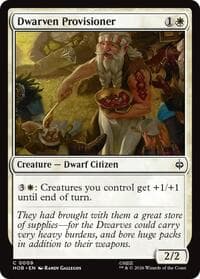 Dwarven Provisioner - The Hobbit - Magic: The Gathering card