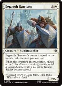 Esgaroth Garrison - The Hobbit - Magic: The Gathering card