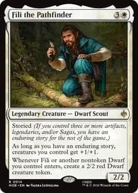 Fili the Pathfinder - The Hobbit - Magic: The Gathering card