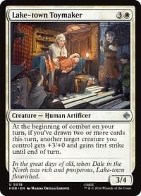Lake-town Toymaker - The Hobbit - Magic: The Gathering card
