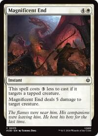 Magnificent End - The Hobbit - Magic: The Gathering card