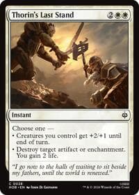 Thorin's Last Stand - The Hobbit - Magic: The Gathering card