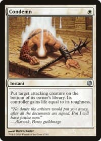 Condemn - Duel Decks: Heroes vs. Monsters - Magic: The Gathering card