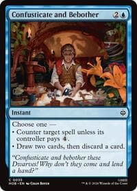 Confusticate and Bebother - The Hobbit - Magic: The Gathering card
