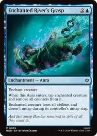 Enchanted River's Grasp - The Hobbit - Magic: The Gathering card