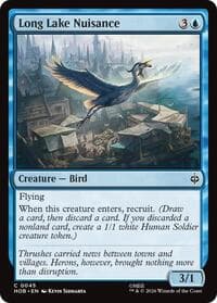 Long Lake Nuisance - The Hobbit - Magic: The Gathering card