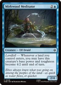 Mirkwood Meditator - The Hobbit - Magic: The Gathering card