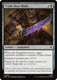 Crude Bent Blade - The Hobbit - Magic: The Gathering card