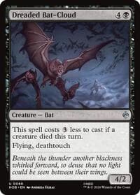 Dreaded Bat-Cloud - The Hobbit - Magic: The Gathering card