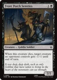 Front Porch Sentries - The Hobbit - Magic: The Gathering card