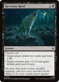 Reverent Howl - The Hobbit - Magic: The Gathering card