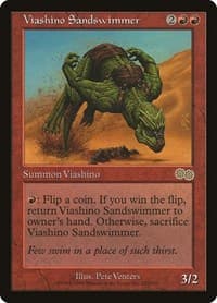 Viashino Sandswimmer - Urza's Saga - Magic: The Gathering card
