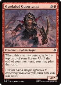 Gundabad Opportunist - The Hobbit - Magic: The Gathering card