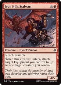 Iron Hills Stalwart - The Hobbit - Magic: The Gathering card