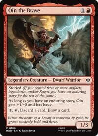 Oin the Brave - The Hobbit - Magic: The Gathering card