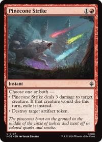 Pinecone Strike - The Hobbit - Magic: The Gathering card