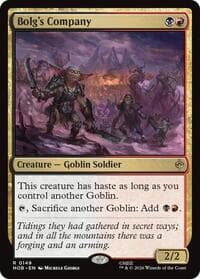 Bolg's Company - The Hobbit - Magic: The Gathering card