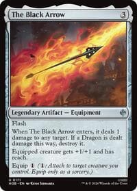 The Black Arrow - The Hobbit - Magic: The Gathering card