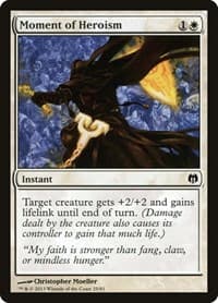 Moment of Heroism - Duel Decks: Heroes vs. Monsters - Magic: The Gathering card