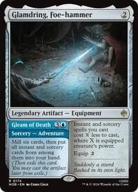 Glamdring, Foe-hammer - The Hobbit - Magic: The Gathering card