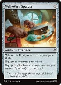Well-Worn Spatula - The Hobbit - Magic: The Gathering card