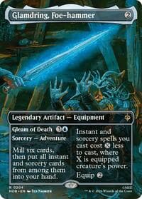 Glamdring, Foe-hammer (Borderless) - The Hobbit - Magic: The Gathering card