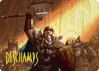 Thorin, Company's Leader Art Card (Gold-Stamped Signature) - Art Series: The Hobbit - Magic: The Gathering card