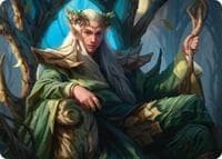 Thranduil, the Elvenking Art Card - Art Series: The Hobbit - Magic: The Gathering card
