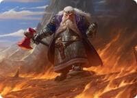 Dain of the Ancient Halls Art Card - Art Series: The Hobbit - Magic: The Gathering card