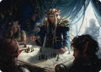 Thranduil the Strategist Art Card - Art Series: The Hobbit - Magic: The Gathering card