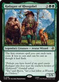 Radagast of Rhosgobel - The Hobbit - Magic: The Gathering card