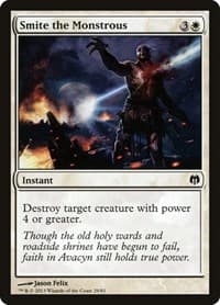 Smite the Monstrous - Duel Decks: Heroes vs. Monsters - Magic: The Gathering card