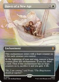 Dawn of a New Age (Borderless) - The Hobbit: Eternal-Legal - Magic: The Gathering card