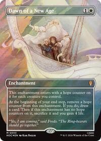 Dawn of a New Age (Borderless) (Surge Foil) - The Hobbit: Eternal-Legal - Magic: The Gathering card