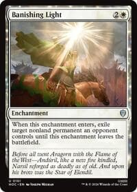 Banishing Light - The Hobbit: Eternal-Legal - Magic: The Gathering card